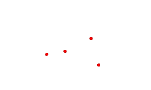 Mapa Polski na niej mrugające czerwone  pkt