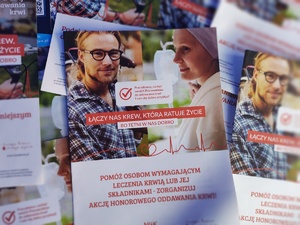 ulotki z treścią