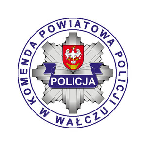 logo policji wałeckiej