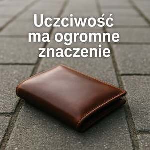 banknot 50 zł leży na drodze