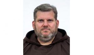 Fotografia zmarłego zakonnika Brata Piotra Nowaka w habicie